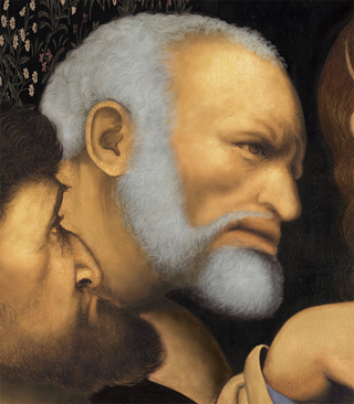 最後の晩餐　ペテロ　頭部の復元